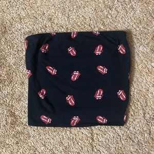 Rolling Stones Tube Top